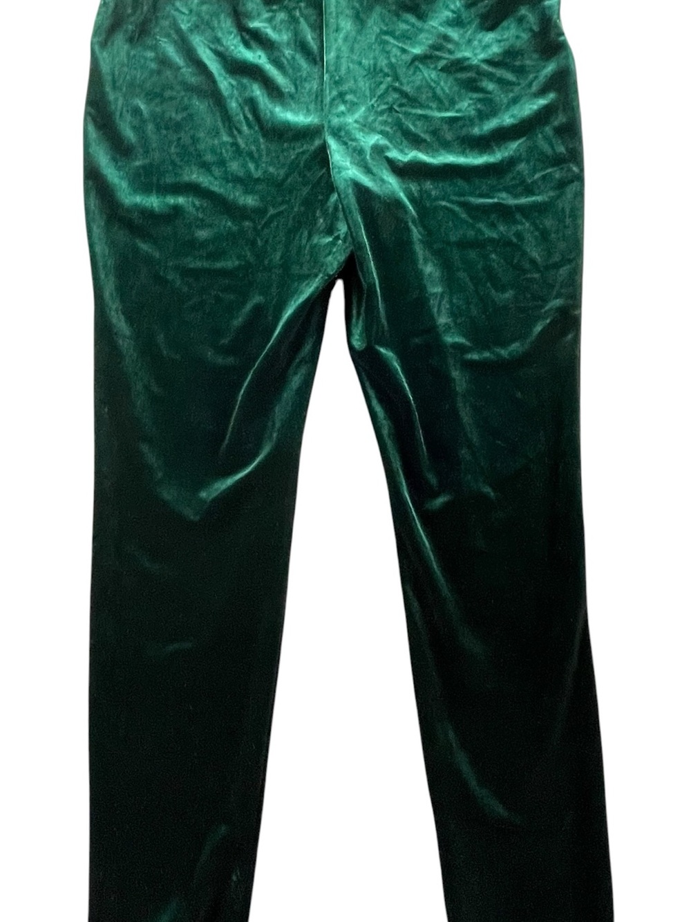 INC Int'l Concepts Emerald Velvet Chic Elegant Holiday Fun Wrap Blazer Pant Set - Picture 6 of 16